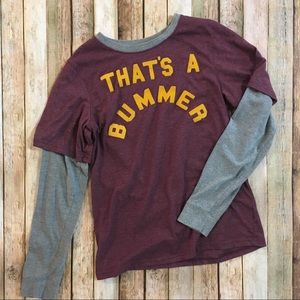 That’s a Bummer Graphic Long Sleeve Tee